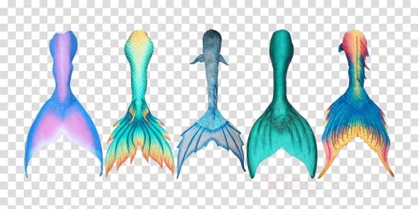 Русалочьи хвосты для рисования