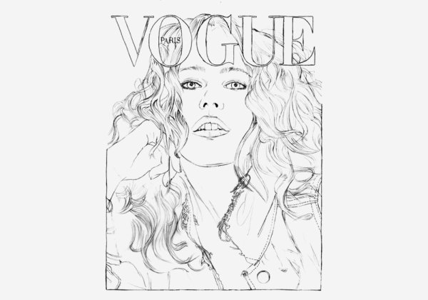 Хайден Вильямс эскизы Vogue