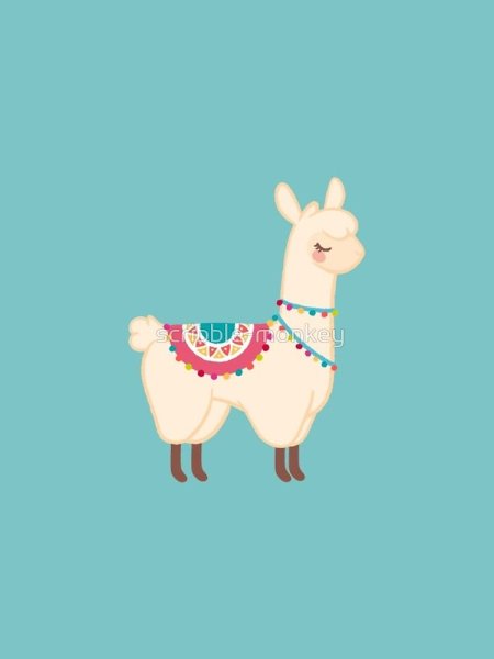 Лама иллюстрация