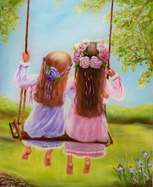 Подруги мультяшные