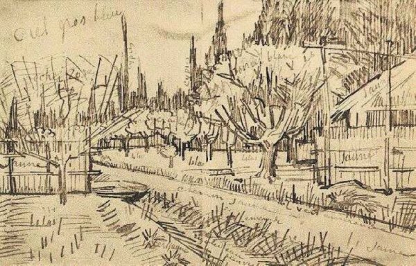 Путевые зарисовки Ван Гога