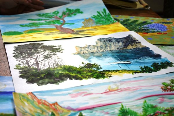 Конкурс можжевельник Крыма рисунок