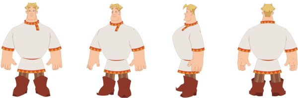 Алеша Попович из мультфильма три богатыря