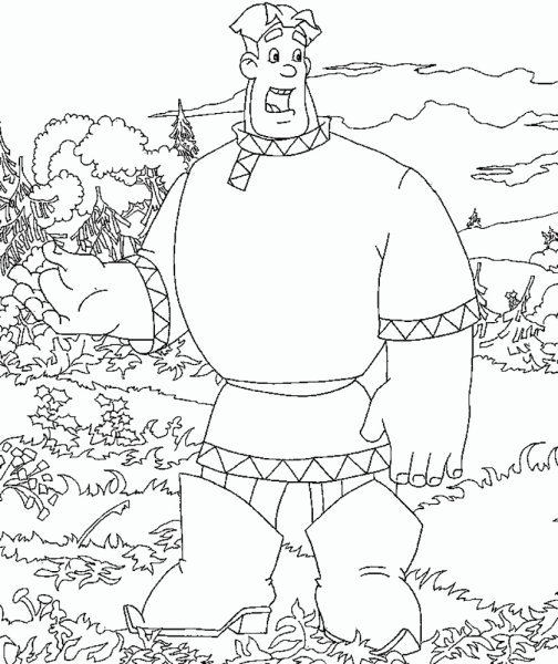 Три богатыря алёша Попович