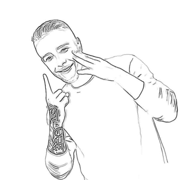 Егор Крид для срисовки