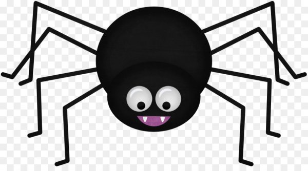 Паучок мультяшный