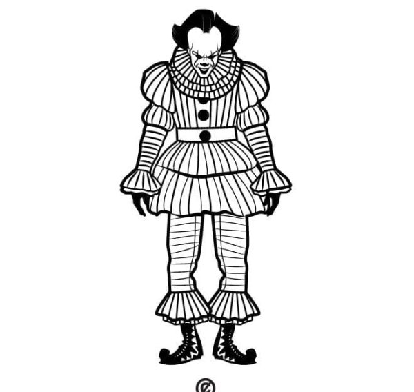 Клоун рисование с детьми