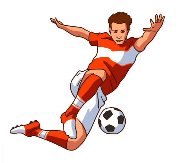 Мультяшные футболисты