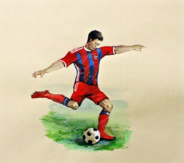 Футбольные иллюстрации