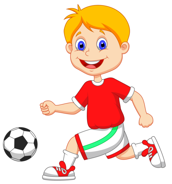 Футболист мультяшный