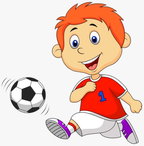 Футболист мультяшный