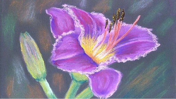 Картины пастелью море