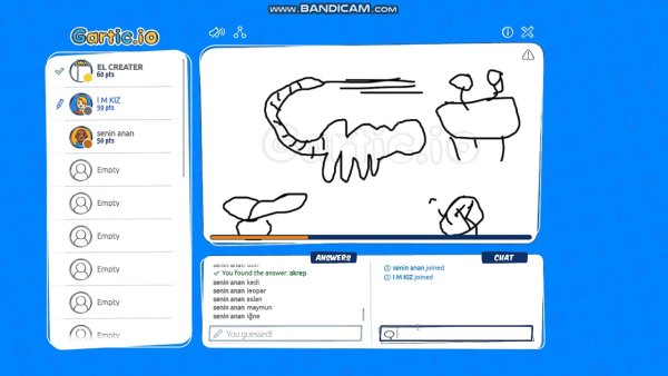 Смешные рисунки в Gartic Phone