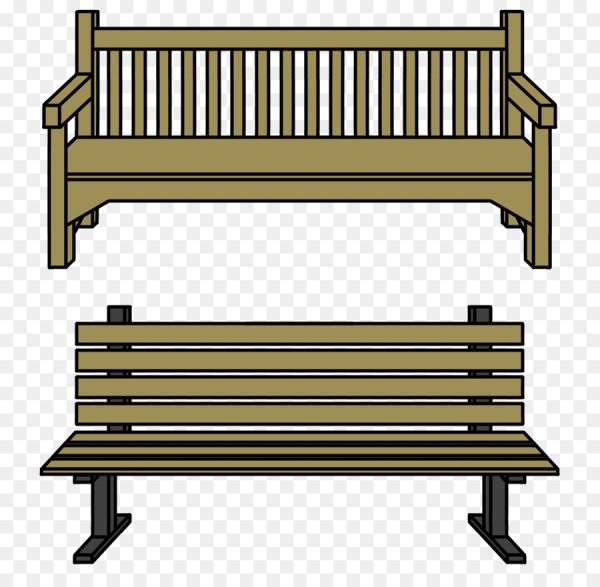 Нарисовать скамейку