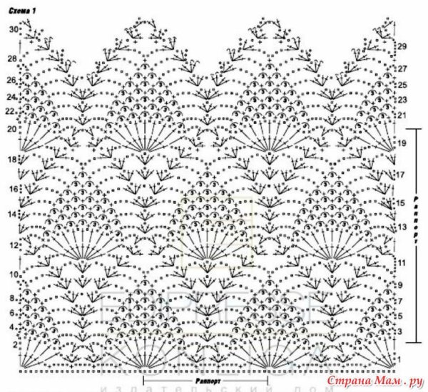 Узоры для Византия крючком