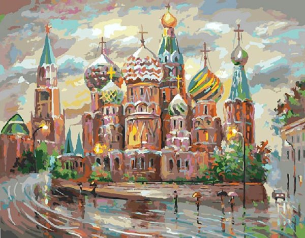 Собор Василия Блаженного картина