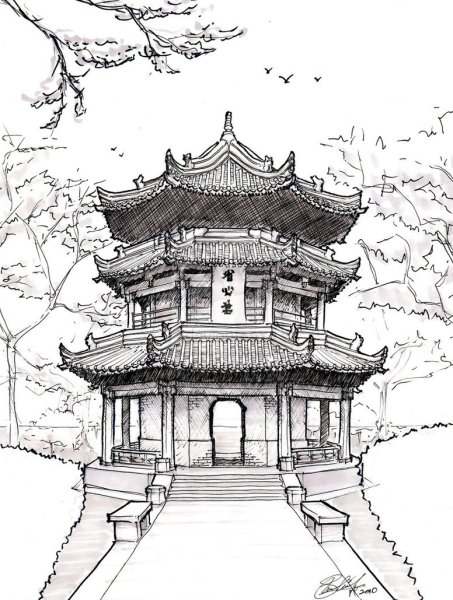 Буддистский храм Корея символы