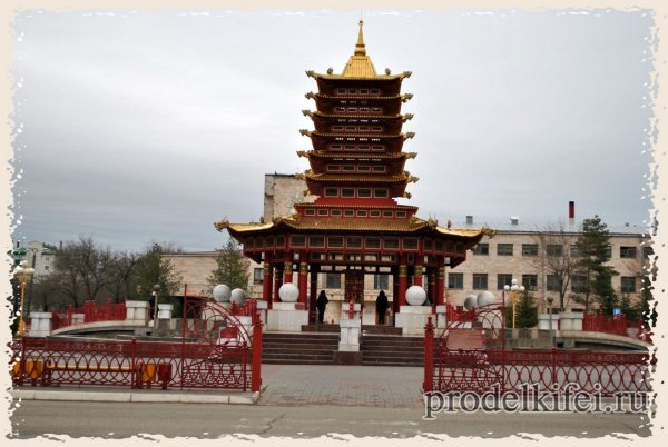 Пагода рисунок легкий