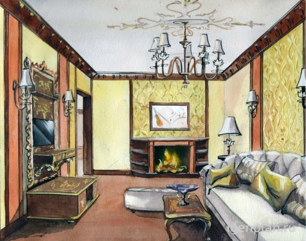 Нарисовать квартиру