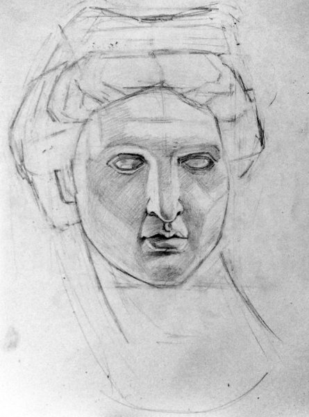 Голова Гаттамелата Академия художеств