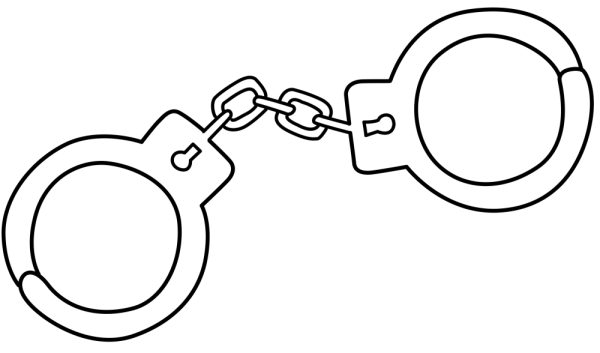 Наручники раскраска