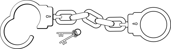 Наручники раскраска