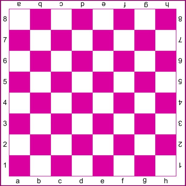 Поле для шашек на а4