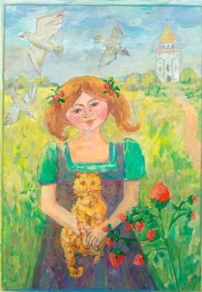 Детские рисунки красота человека