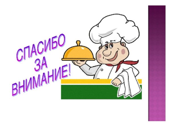 Профессия повар презентация