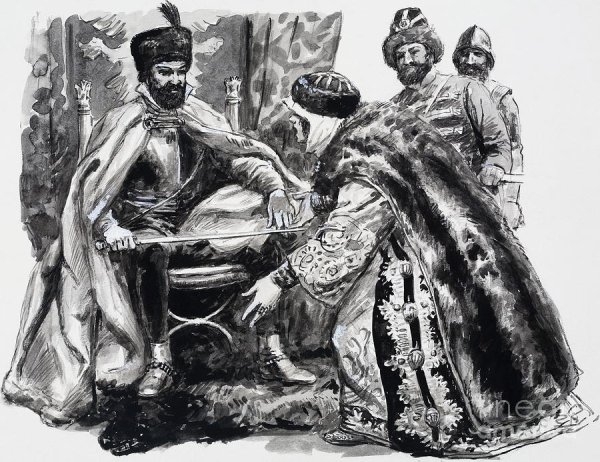 Борис Годунов иллюстрации Фаворского