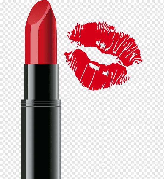 Помада на прозрачном фоне