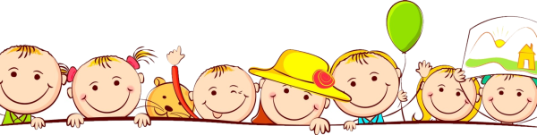 Дети на прозрачном фоне