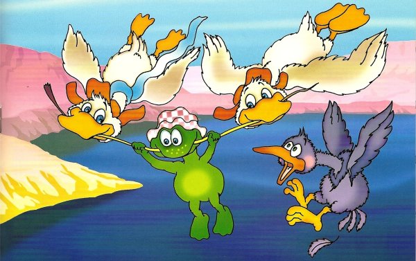 Сказка лягушка путешественница