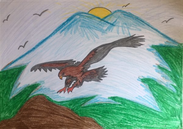 Дагестанские рисунки карандашом