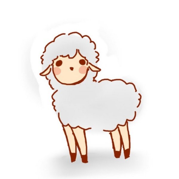 Барашек раскраска