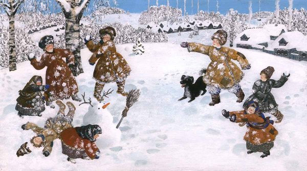 Суриков детство