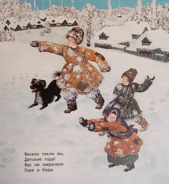 Санки раскраска для детей