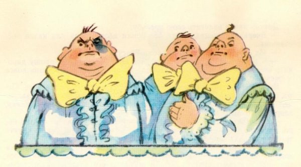 Три толстяка ю Олеша герои