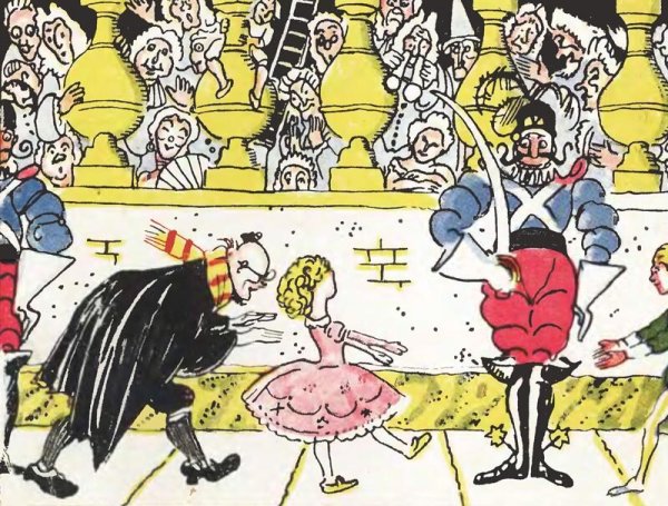 Добужинский три толстяка 1928