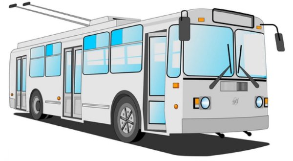 Раскраски для мальчиков троллейбусы