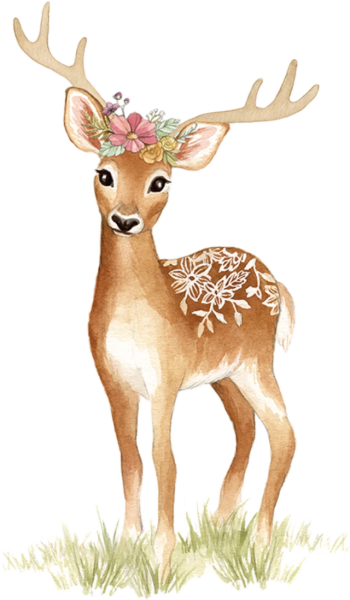 Сказочный олень