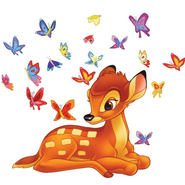 Герои мультиков Дисней Бемби