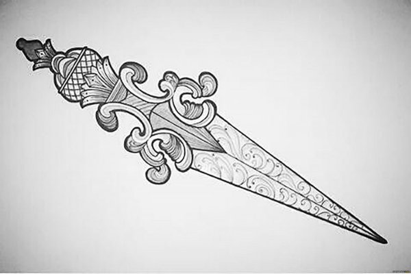 Кинжал эскиз