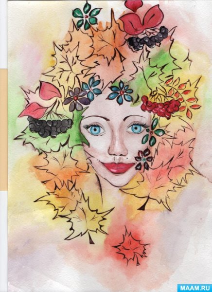 Рисование осенняя фантазия