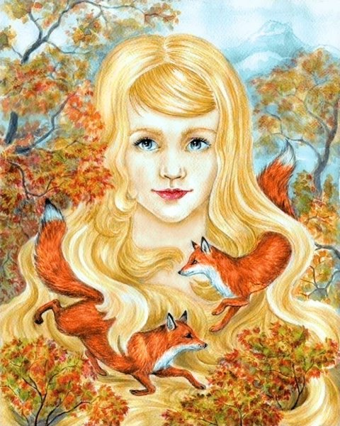 Рисование осенняя фантазия