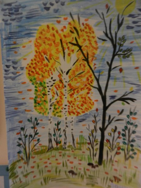 Конкурс рисунков осенние фантазии