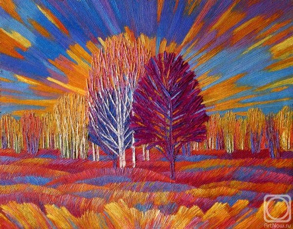 Рисование осенняя фантазия