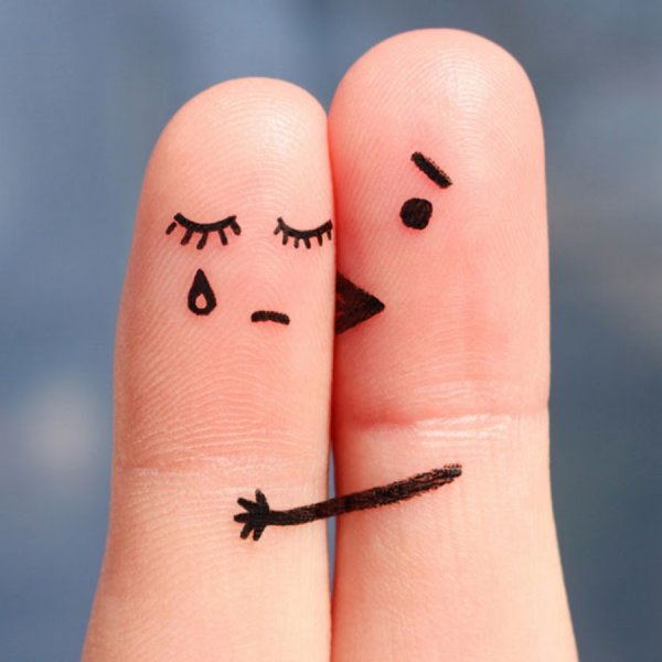 Пальчики с рожицами