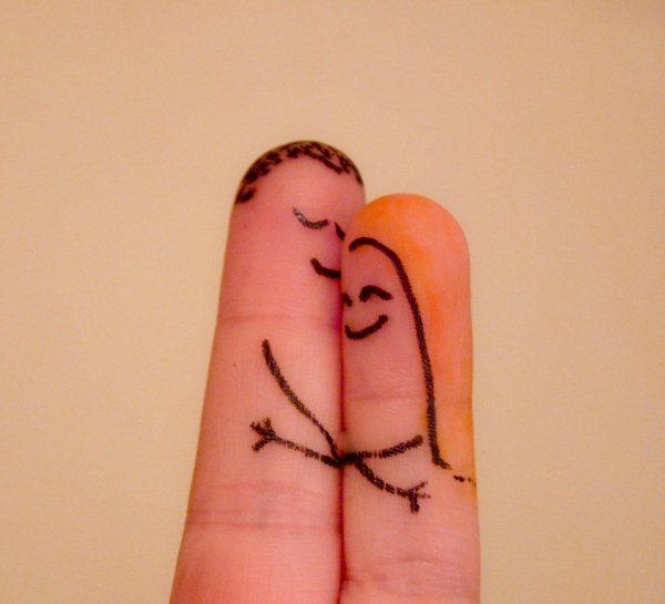 Разрисованные пальцы