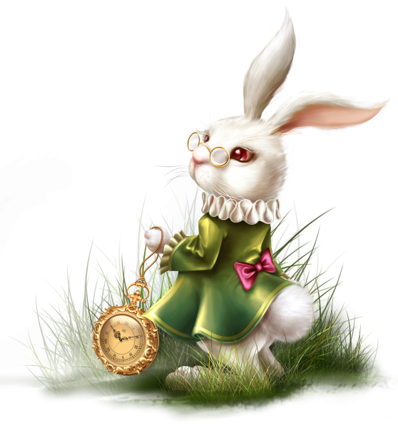 Кролик Алиса в стране чудес